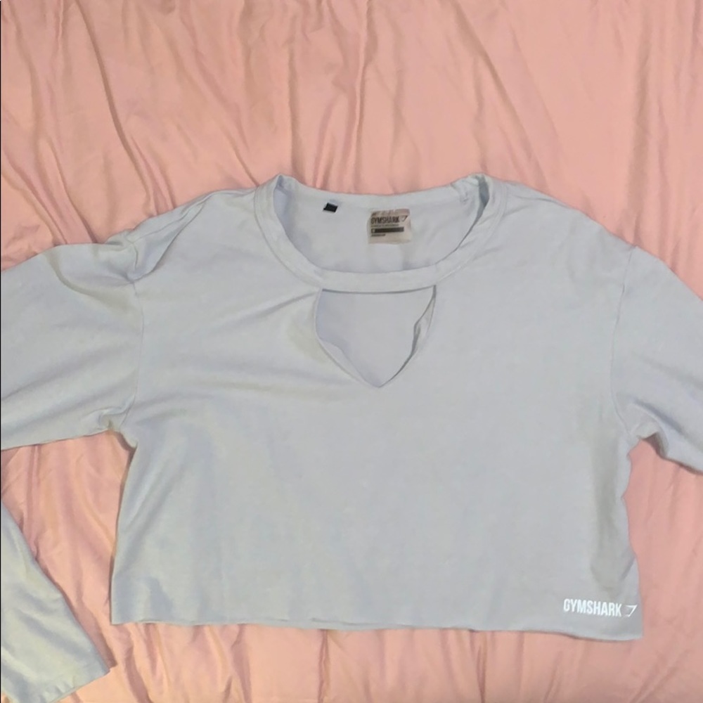 Gymshark crop long sleeve top